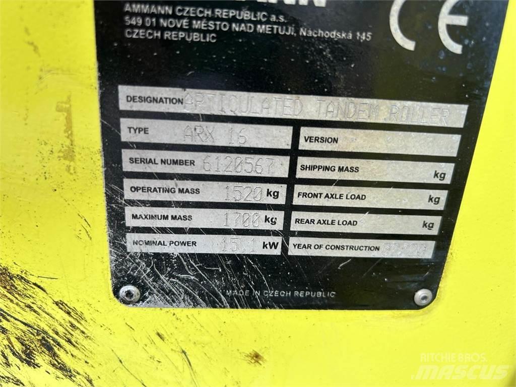 Ammann ARX16 AMMANN ARX16 Rulli a doppio tamburo