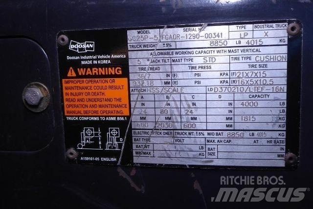 Doosan GC25P-5 Carrelli elevatori-Altro