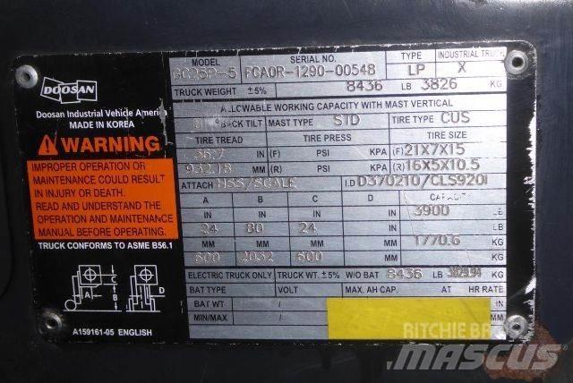 Doosan GC25P-5 Carrelli elevatori-Altro