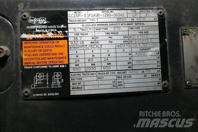 Doosan GC25P-5 Carrelli elevatori-Altro