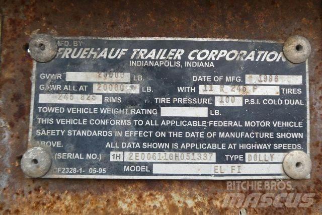Fruehauf EL FI Carrelli Trailers