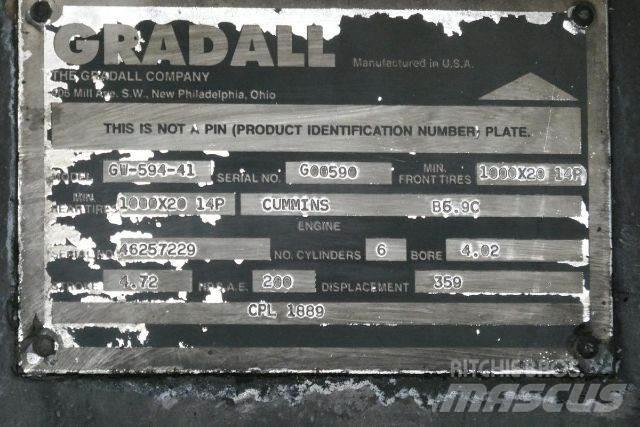 Gradall XL4100 Escavatori cingolati
