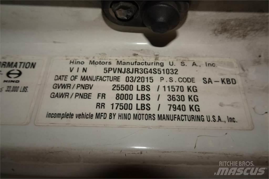 Hino 258 Camion cassonati
