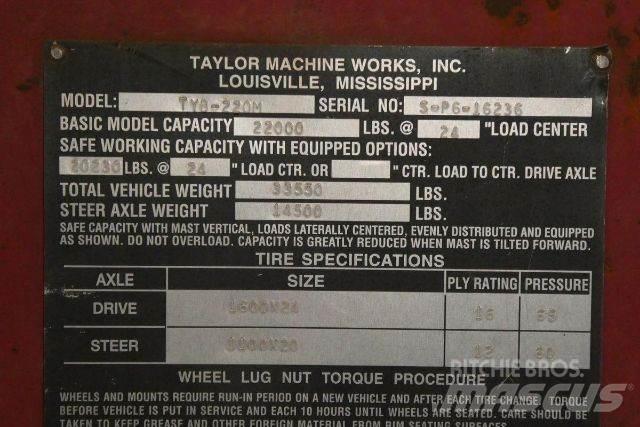 Taylor TYB220M Carrelli elevatori-Altro