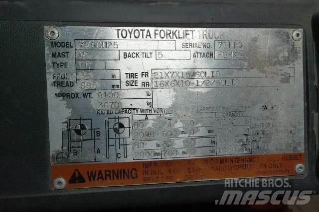 Toyota 7FGCU25 Carrelli elevatori-Altro