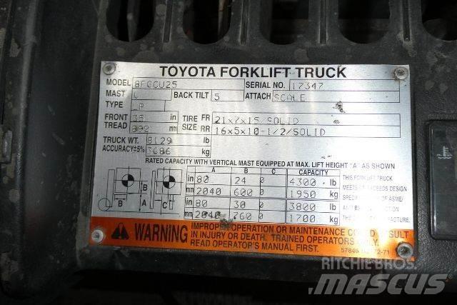 Toyota 8FGCU25 Carrelli elevatori-Altro