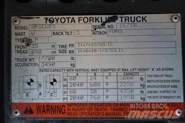 Toyota 8FGCU25 Carrelli elevatori-Altro
