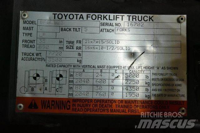 Toyota 8FGCU25 Carrelli elevatori-Altro