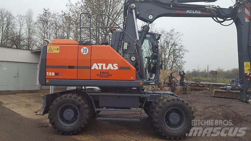 Atlas 150W Escavatori gommati