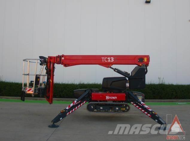 Hinowa TC13S Piattaforme cingolate, Piattaforme a ragno e Montacarichi