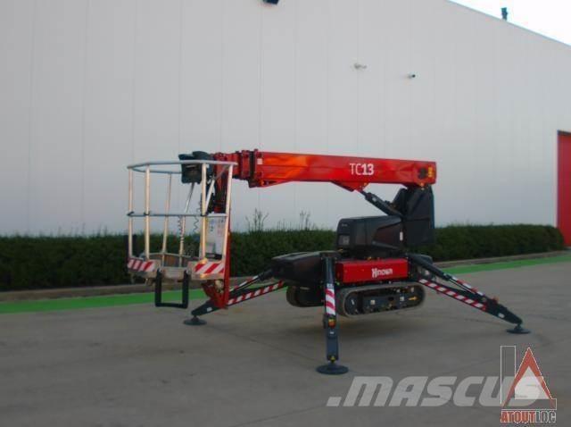 Hinowa TC13S Piattaforme cingolate, Piattaforme a ragno e Montacarichi