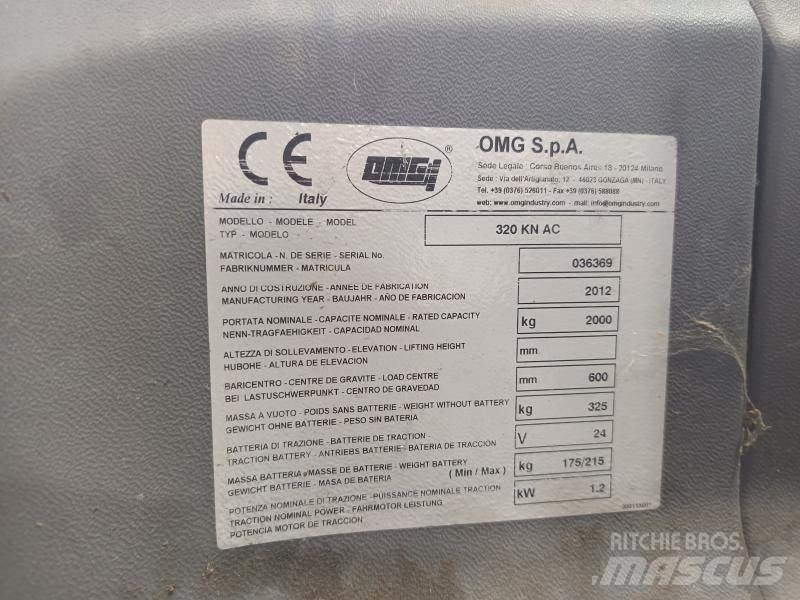OMG 320KN AC Transpallet manuale
