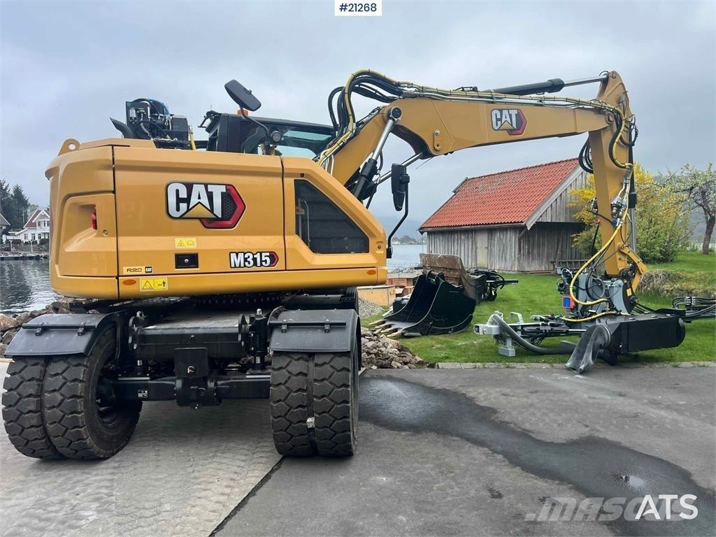 CAT M315 Escavatori gommati