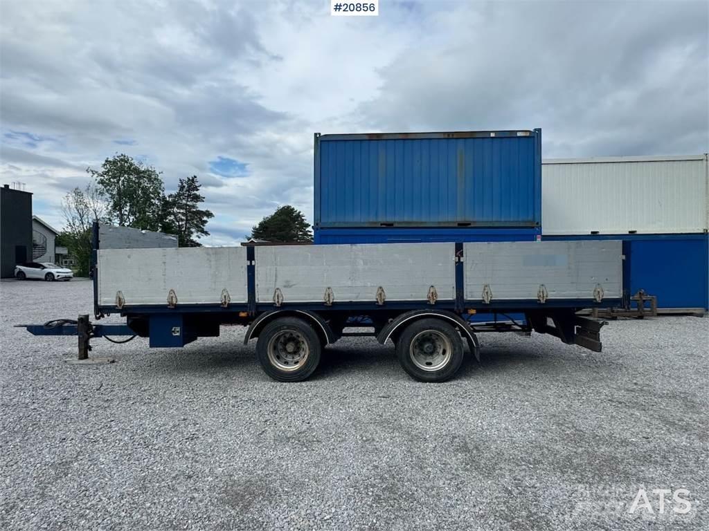 GMF flatebed trailer Rimorchi con sponde ribaltabili