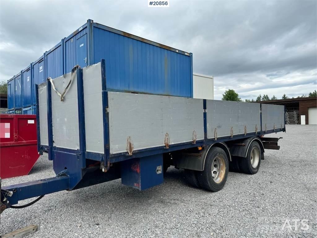GMF flatebed trailer Rimorchi con sponde ribaltabili