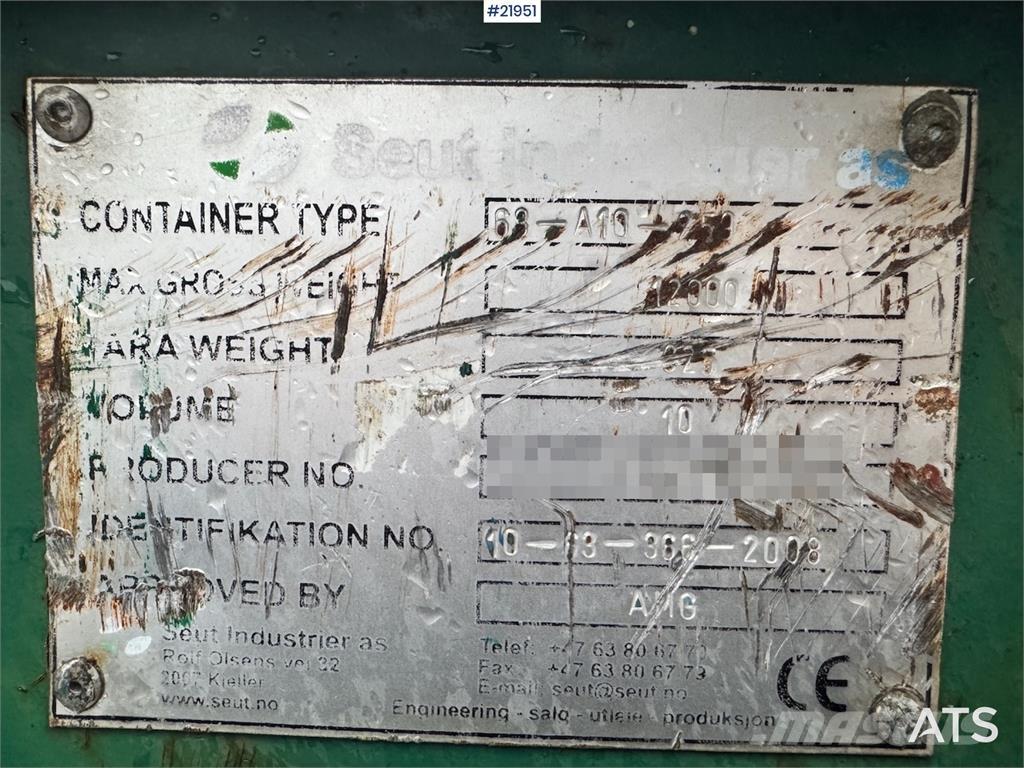  Liftcontainer 10m3 Container speciali