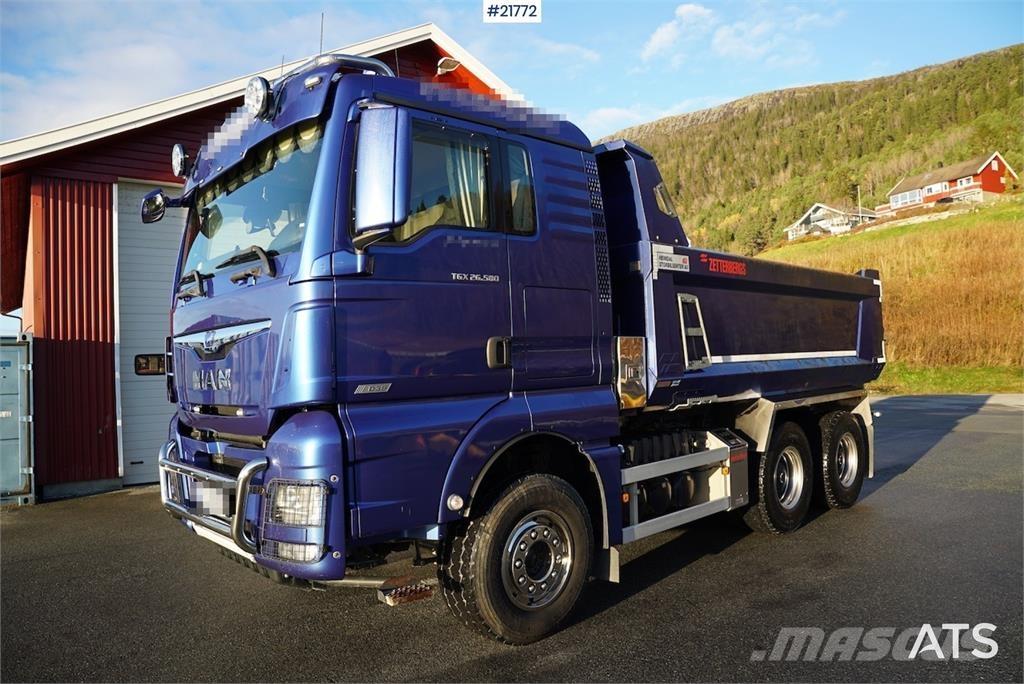 MAN TGX 26.580 Camion ribaltabili