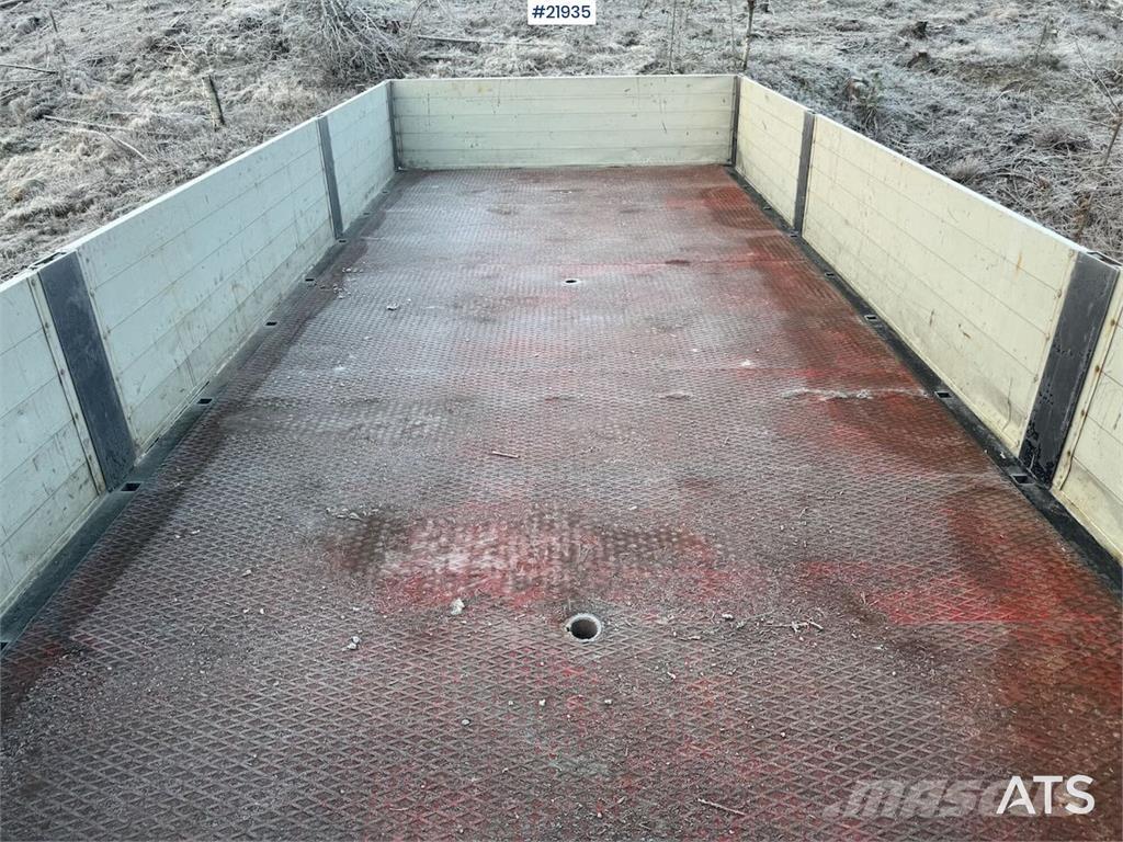 Maur 1-Axle Trailer Rimorchi con sponde ribaltabili