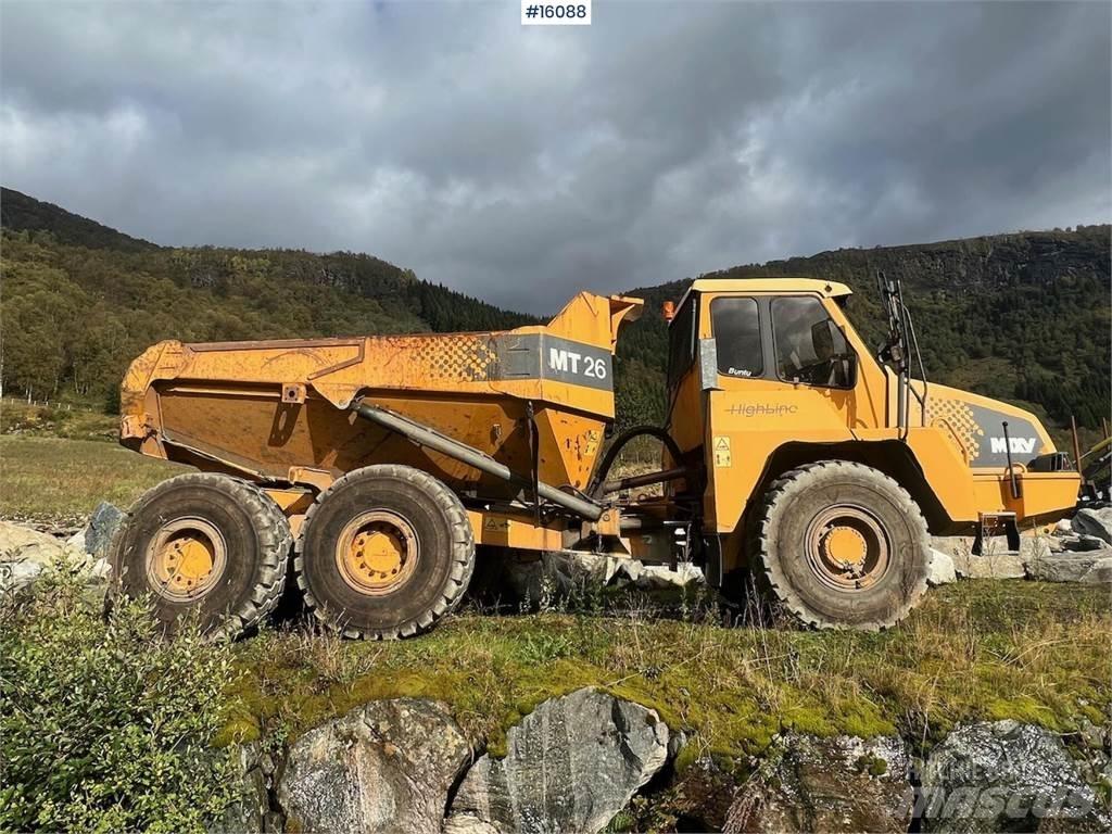Moxy MT26 dumper. Mini dumper