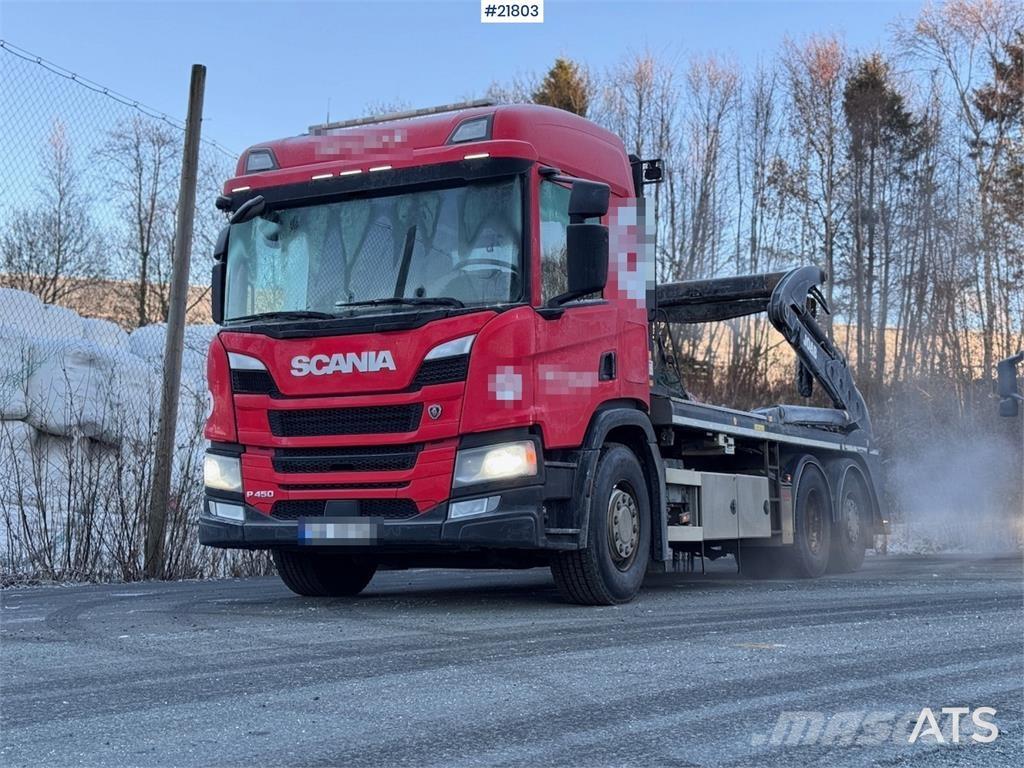 Scania P450 Camion con cassone scarrabile
