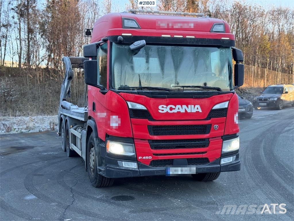 Scania P450 Camion con cassone scarrabile