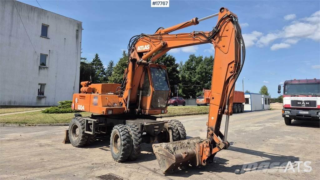 Atlas 1304 Escavatori gommati