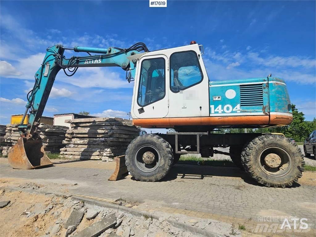 Atlas 1404 Escavatori gommati
