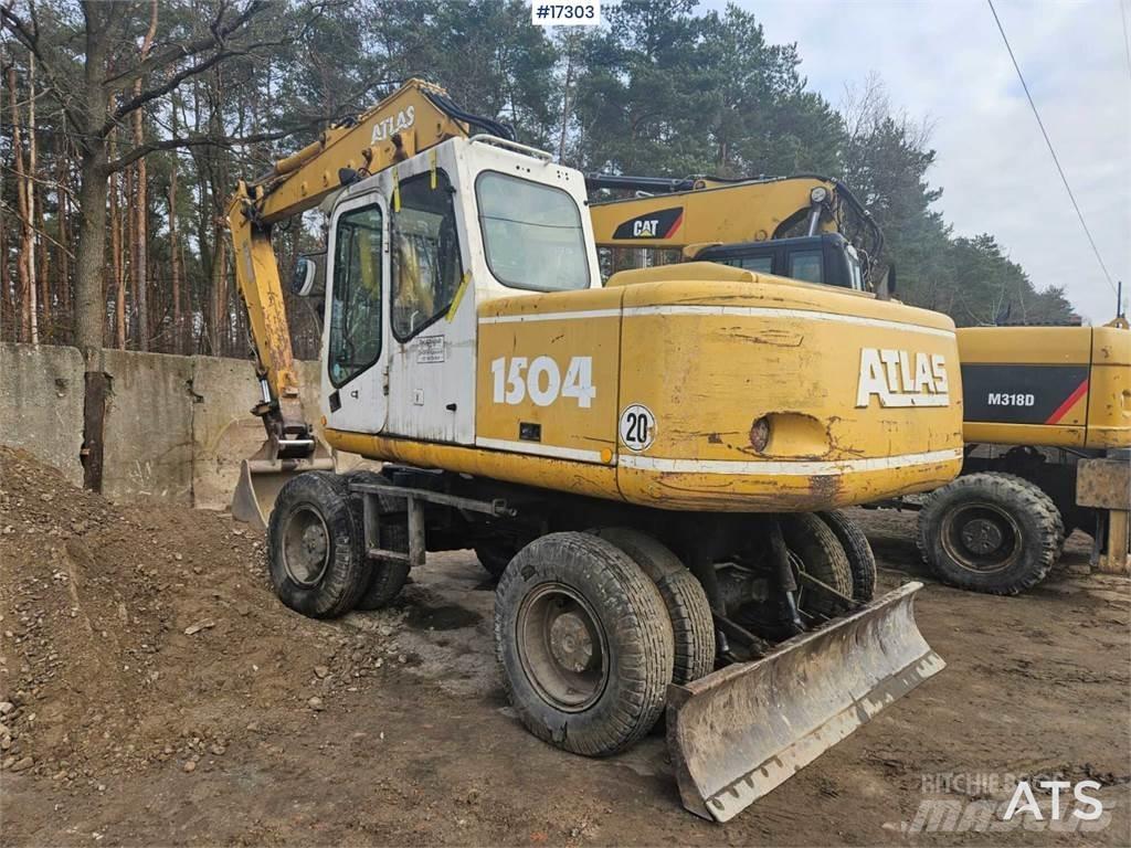 Atlas 1504 Escavatori gommati