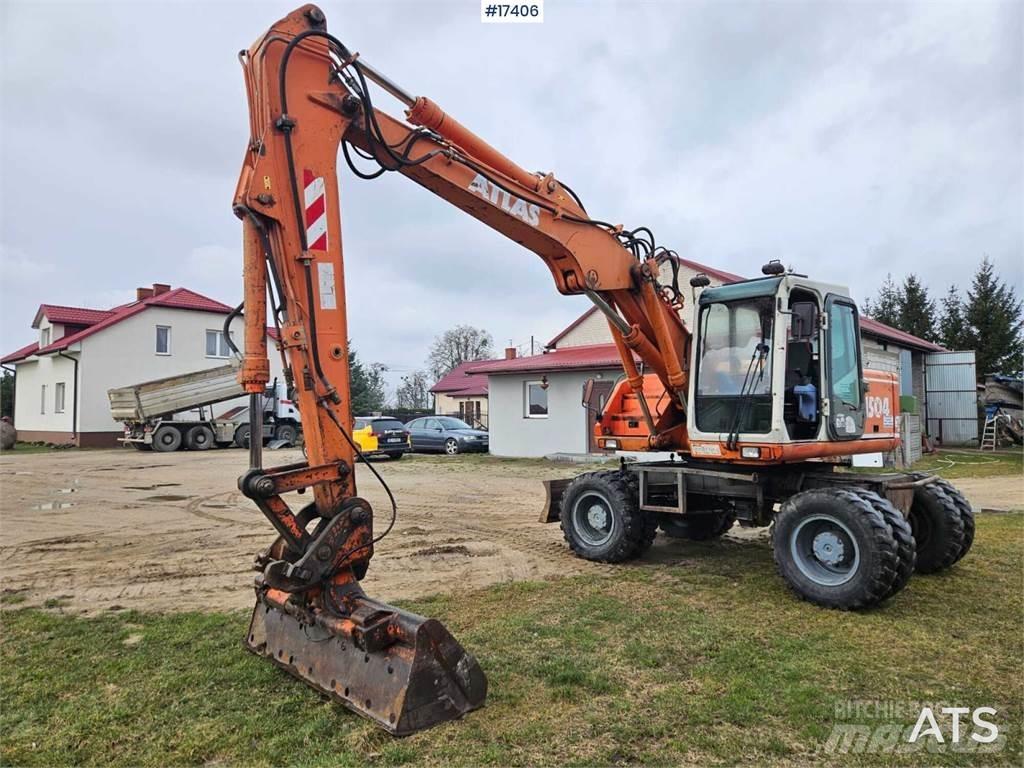 Atlas 1504 Escavatori gommati