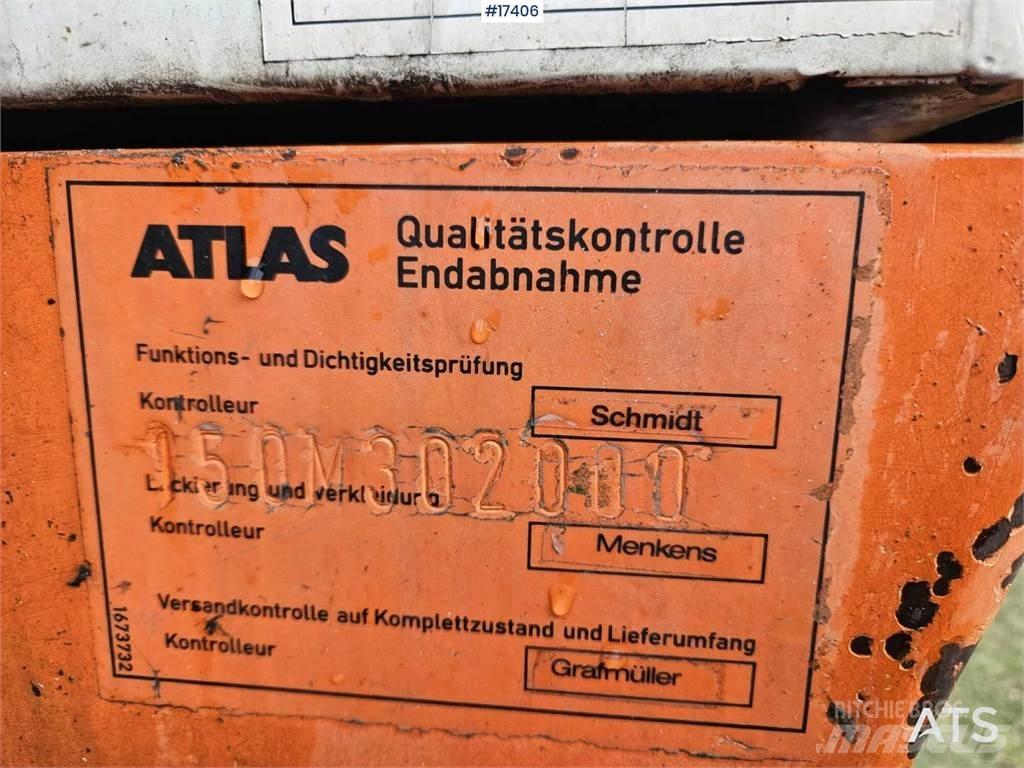 Atlas 1504 Escavatori gommati