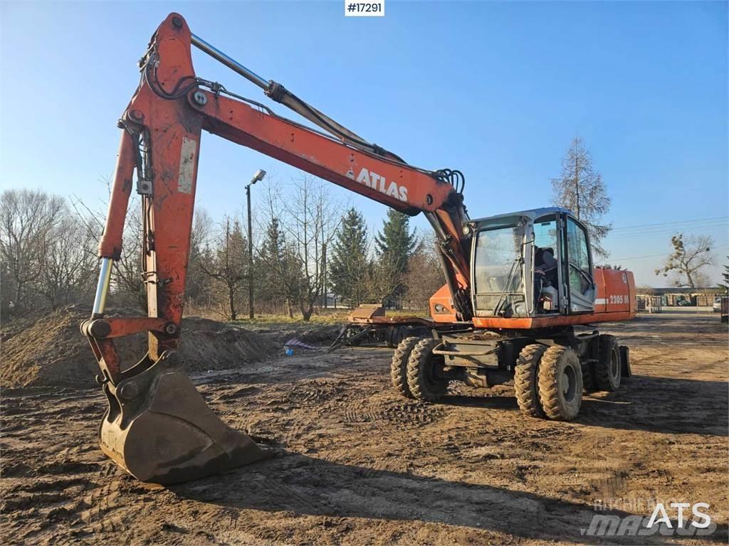 Atlas 2205 Escavatori gommati
