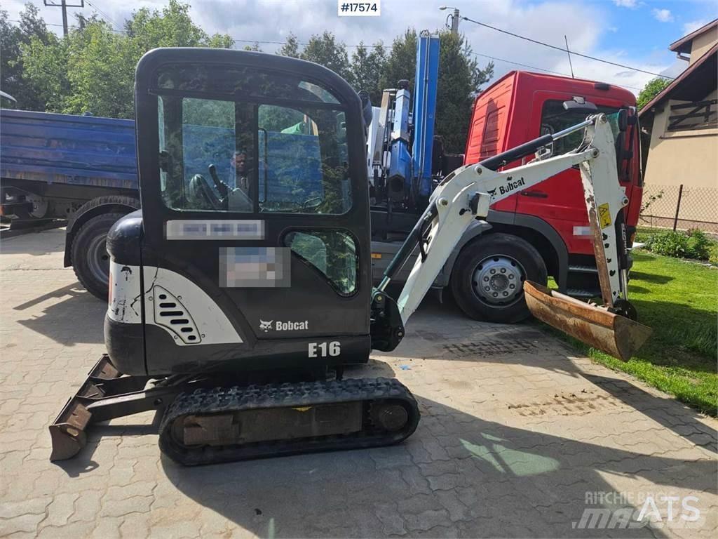 Bobcat E16 Miniescavatori
