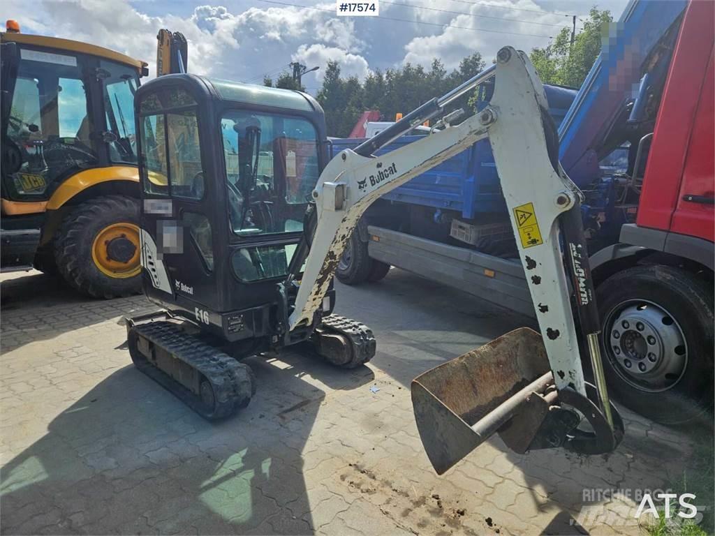 Bobcat E16 Miniescavatori