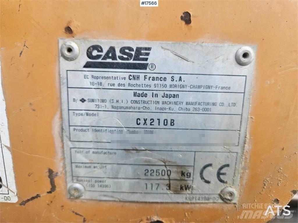 CASE CX210B Escavatori cingolati