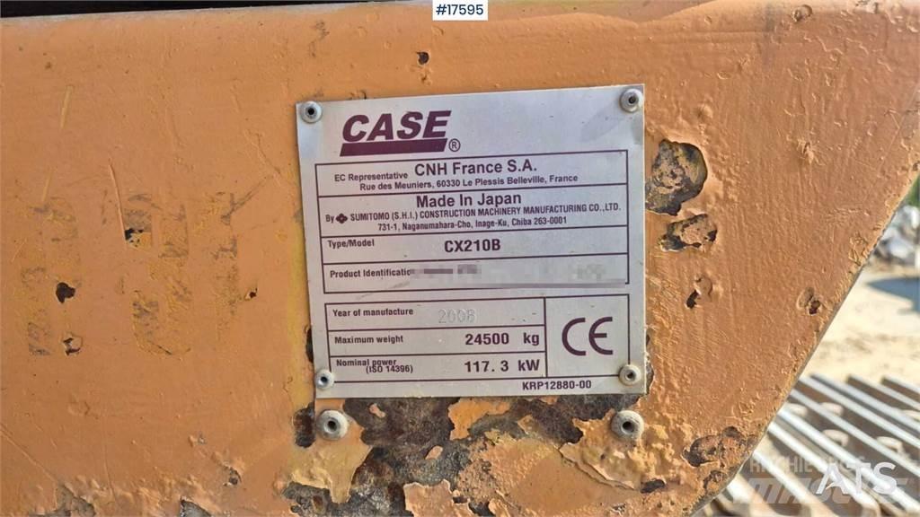 CASE CX210B Escavatori cingolati