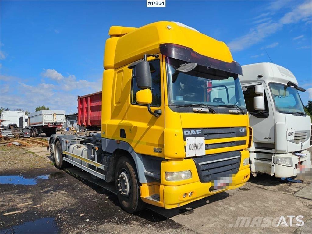 DAF CF 85.410 Camion con gancio di sollevamento