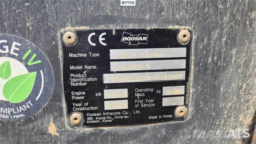 Doosan DL550-5 Pale gommate