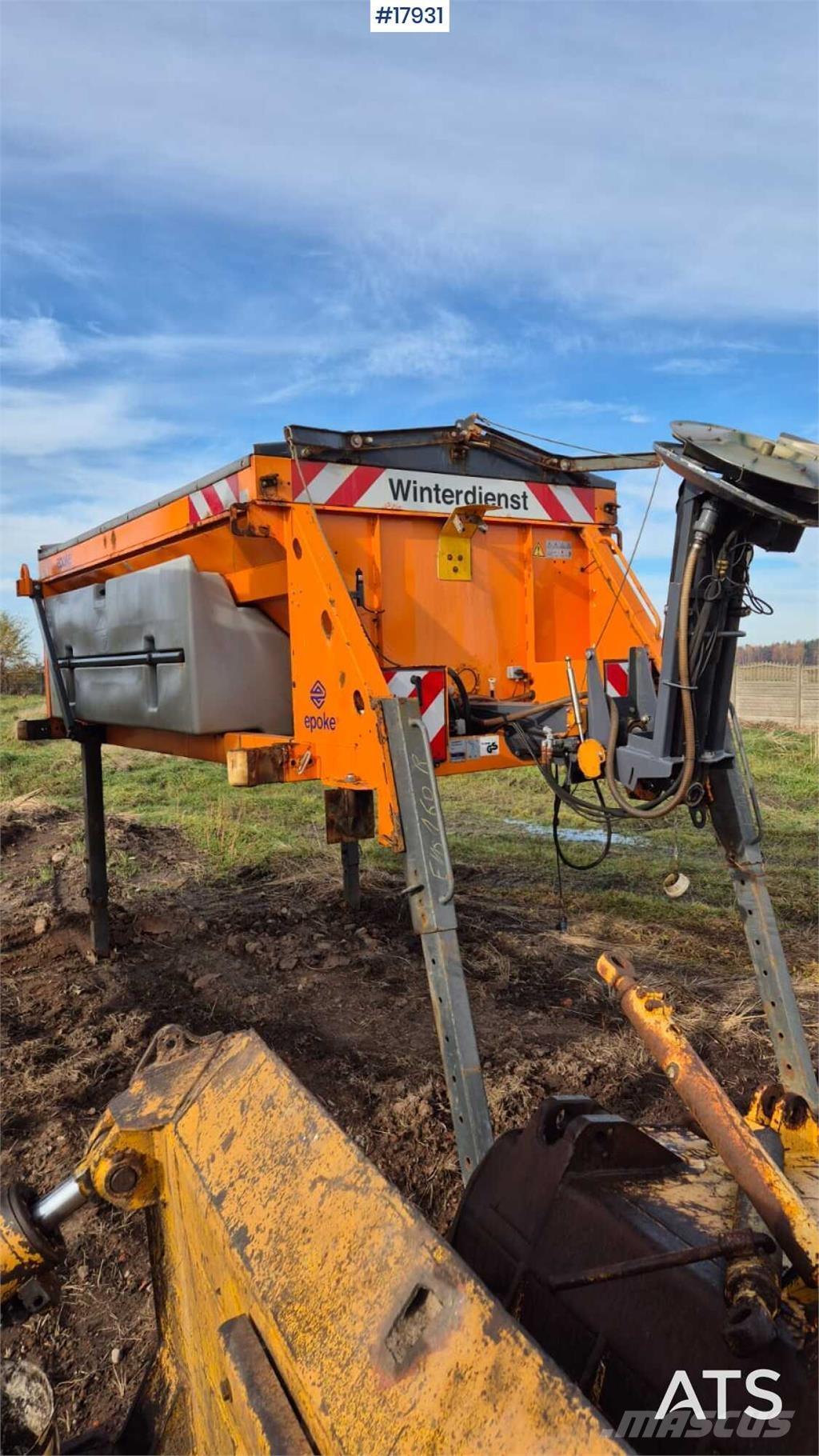 Epoke SH3401 Pompe per calcestruzzo carrellate