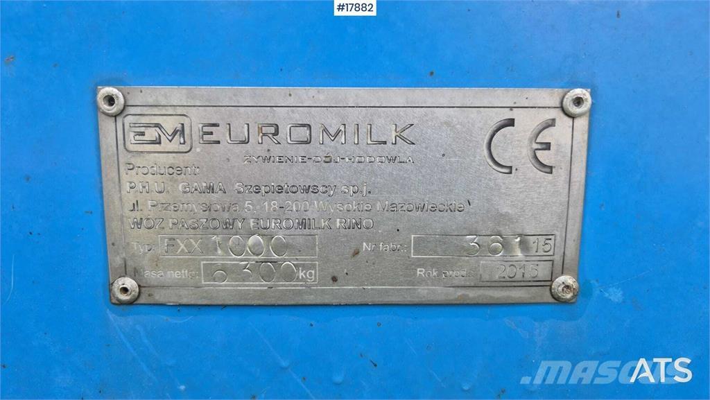 Euro MILK FXX 1000 Rimorchi per insilato