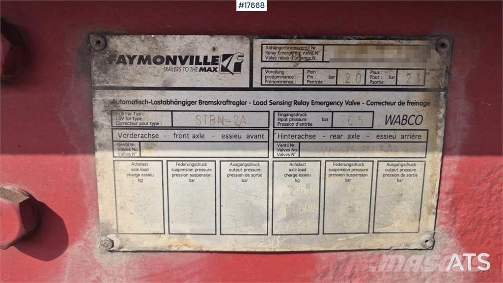 Faymonville STBN-2A Semirimorchi Ribassati