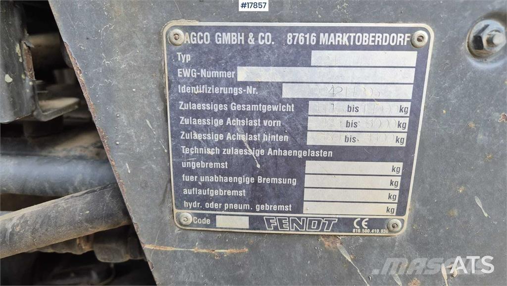 Fendt Vario 924 Trattori
