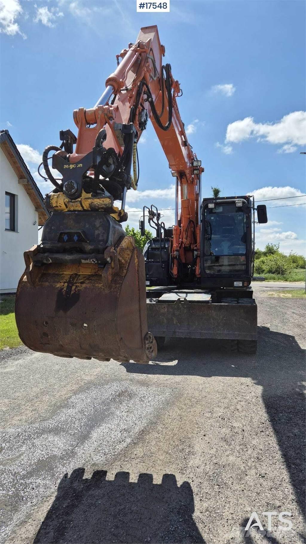 Hitachi ZX140W-6 Escavatori gommati