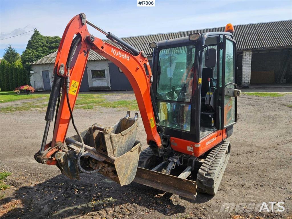 Kubota KX019-4 Miniescavatori