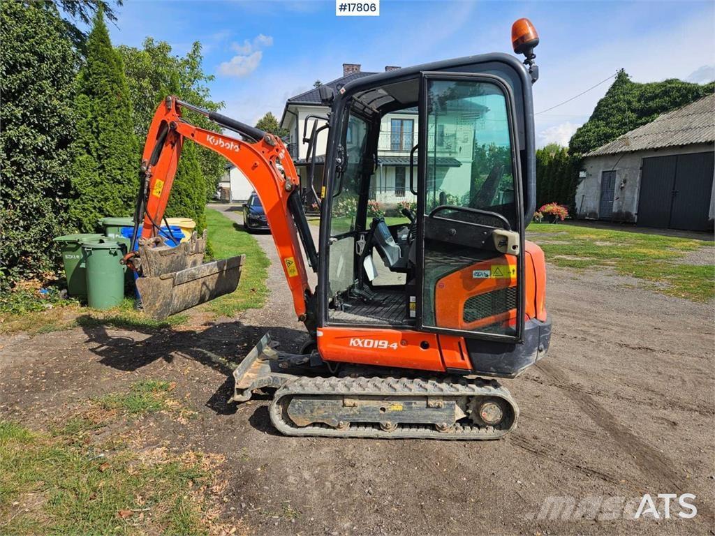 Kubota KX019-4 Miniescavatori