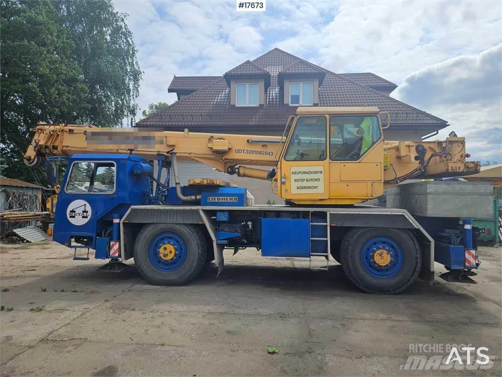 Liebherr LTM 1025 Gru per tutti i terreni