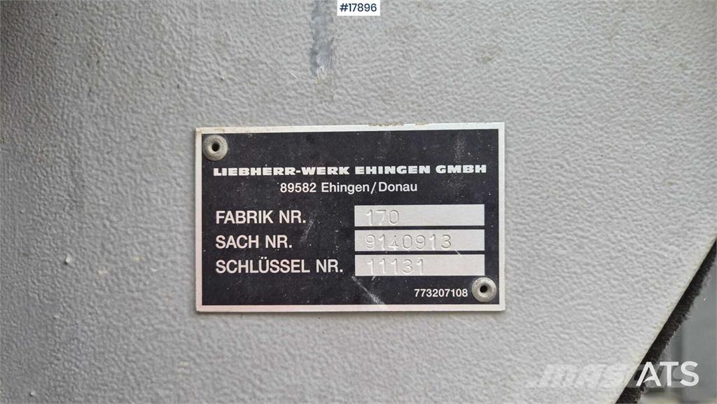 Liebherr LTM 1030/2 Gru per tutti i terreni