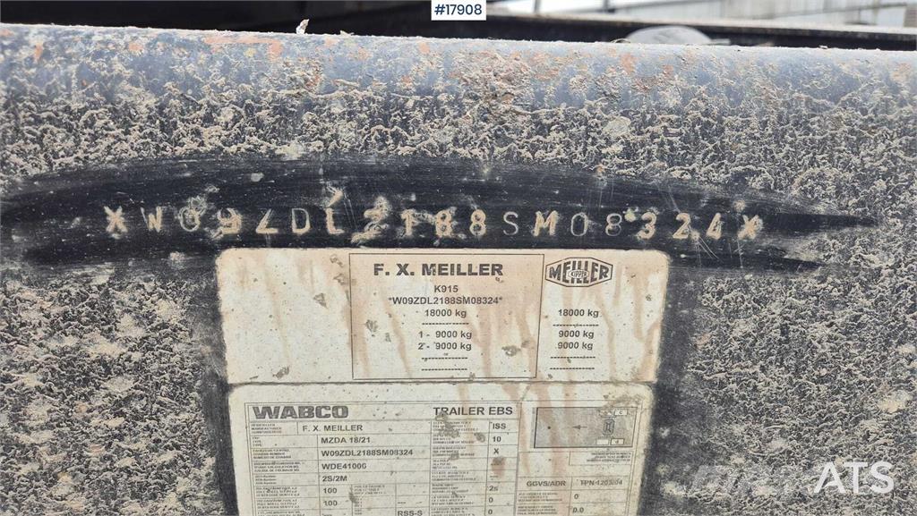 Meiller MZDA 18/21 Rimorchi ribaltabili