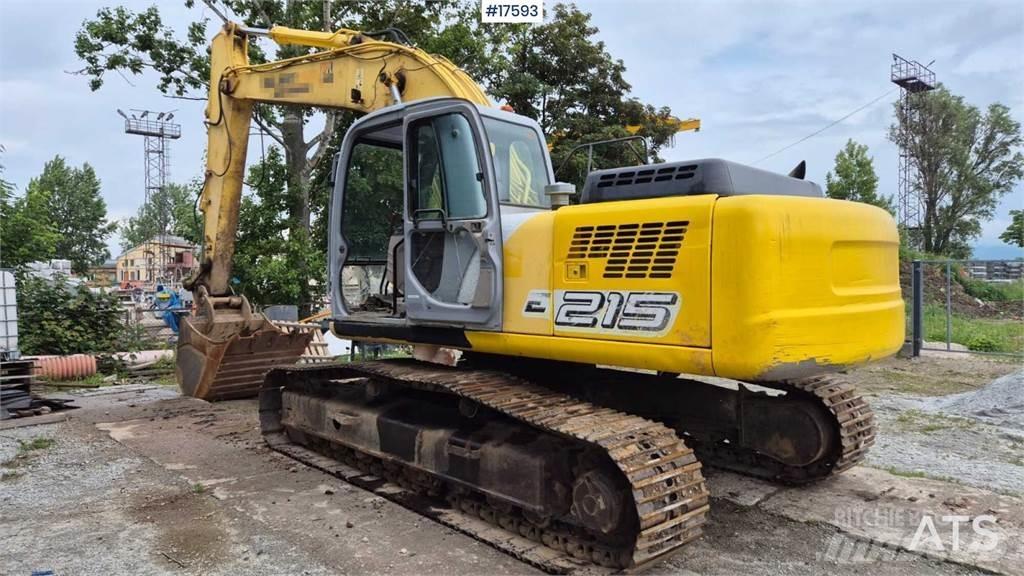 New Holland E215 Escavatori cingolati