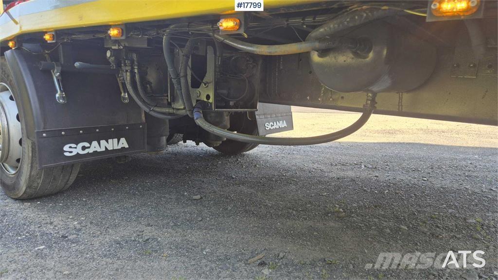 Scania R420 Autocarro pianale / argano