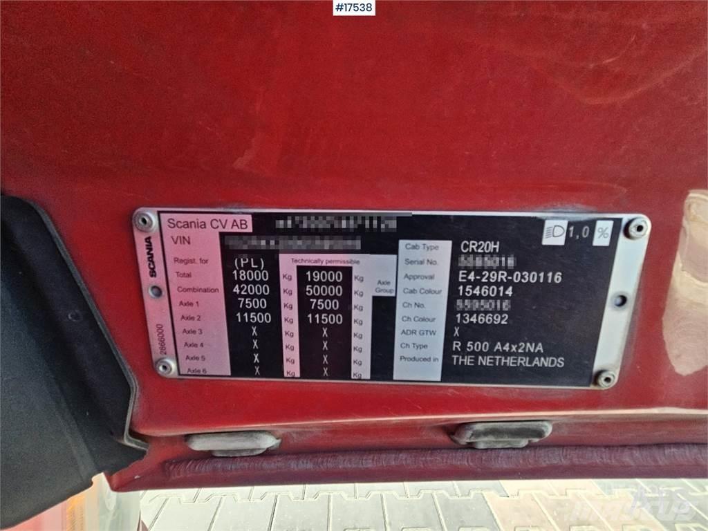 Scania R500 Motrici e Trattori Stradali